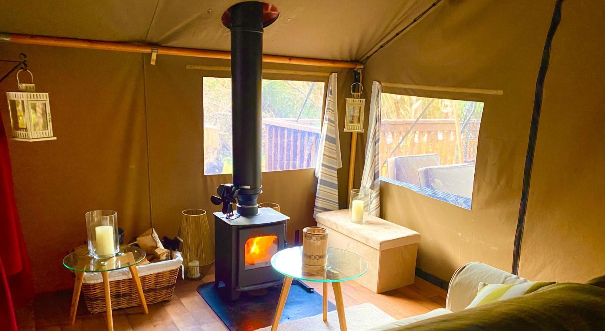 Luxury tent Luxury Tree Glamping Safari Tent Killarney